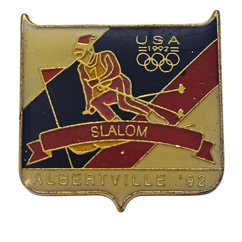 1992 Albertville Olympics Pin